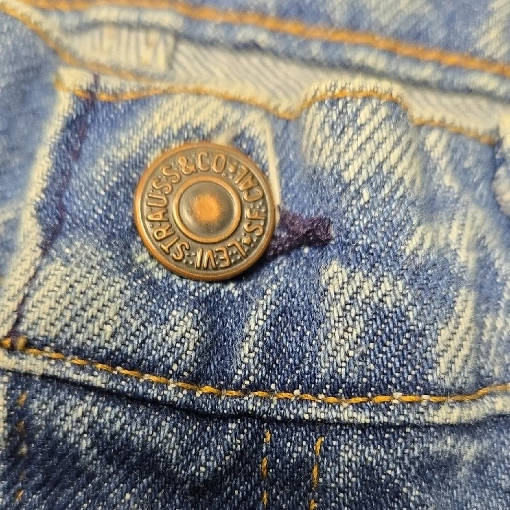 🏠 Vintage Levi's Orange Tab Acid Wash Denim Jeans Size 34X32. (40552 0209)